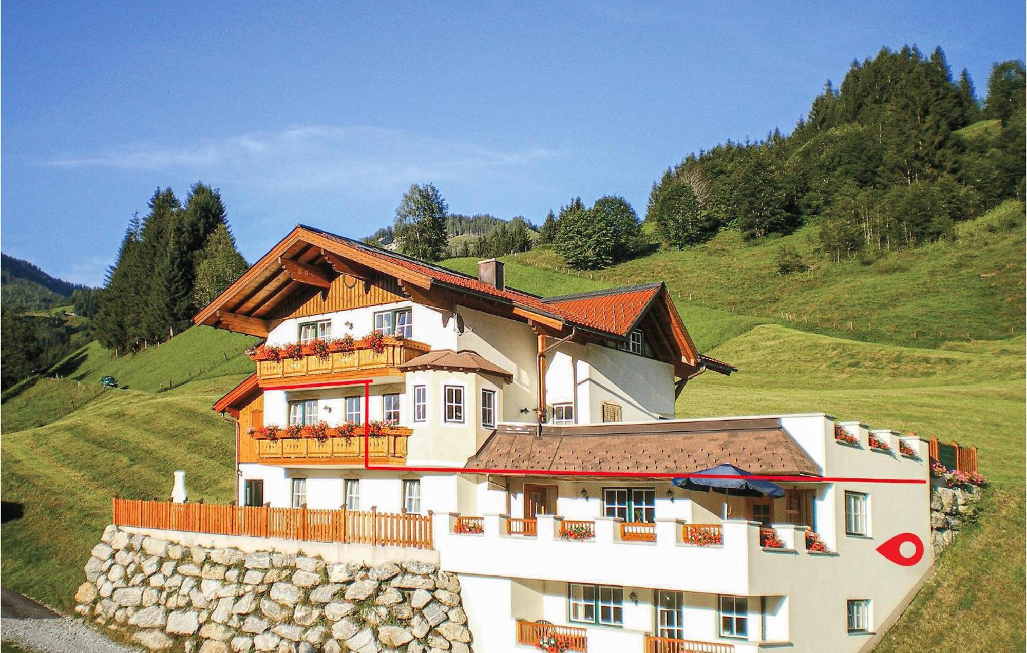 Wunderschoenes Ferienhaus Grossarl Exteriör bild